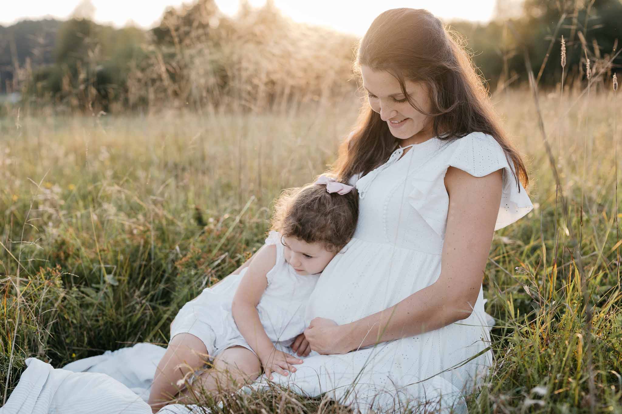 Babybbauchshooting, Familienfotografie, Familienshooting, Sunset. Dietramszell, Tegernsee